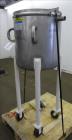 Used Mueller Tank, Model F, 50 Gallon, 316 Stainless Steel, Vertical.