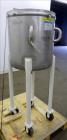 Used Mueller Tank, Model F, 50 Gallon, 316 Stainless Steel, Vertical.
