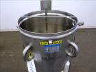 Used- Mueller Tank, Model F, 50 Gallon, 316 Stainless Steel, Vertical.