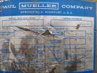 Used- Mueller Tank, Model F, 50 Gallon, 316 Stainless Steel, Vertical.