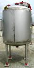 Unused-NEW: Mueller pressure tank, 470 gallon, 304/304L stainless steel, vertical. 48