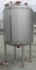 Unused-NEW: Mueller pressure tank, 470 gallon, 304/304L stainless steel, vertical. 48