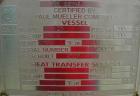 Unused-NEW: Mueller pressure tank, 470 gallon, 304/304L stainless steel, vertical. 48