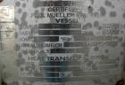 Unused- Mueller Pressure Tank, 250 gallon, 304/304L stainless steel, horizontal. 24