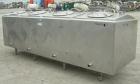 Used Mueller Flavor Tank, (4) compartment, approximate 200 gallon each, 304 stainless steel, jacketed.  Each compartment measures 38