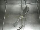 Used Mueller Flavor Tank, (4) compartment, approximate 200 gallon each, 304 stainless steel, jacketed.  Each compartment measures 38
