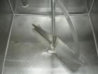 Used Mueller Flavor Tank, (4) compartment, approximate 200 gallon each, 304 stainless steel, jacketed.  Each compartment measures 38