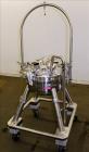 Used- Mueller Pressure Tank, Approximate 40 Liter (10.5 Gallon), 316L Stainless