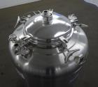 Used Mueller Pressure Tank, 158.5 Gallon (600 Liter), 316L Stainless Steel