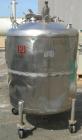 USED: Mueller tank, 300 gallon, 304 stainless steel, vertical. 44