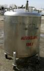 USED: Mueller pressure tank, 300 gallon, 304 stainless steel, vertical. 44