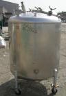 USED: Mueller pressure tank, 300 gallon, 304 stainless steel, vertical. 44