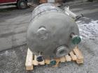 Used Niles Steel Pressure Tank, 100 Gallon, Stainless Steel Construction. Approximate 36