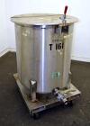 Used Water Cooling Corporation Tank, 100 Gallon, 304 Stainless Steel, Vertical. Approximate 31