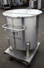 Used Water Cooling Corporation Tank, 100 Gallon, 304 Stainless Steel, Vertical. Approximate 31