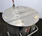 Used Water Cooling Corporation Tank, 100 Gallon, 304 Stainless Steel, Vertical. Approximate 31