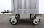 Used Tank, 100 Gallon, 304 Stainless Steel, Vertical. Approximate 31
