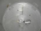 Used W.H.E. Bio-Systems Tank, 325 gallon, 304 stainless steel, vertical. 48 1/2