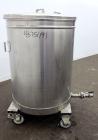 Used Tank, 200 Gallon, 304 Stainless Steel, Vertical.  Approximately 38