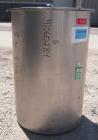 Used Tank/Drum, 70 Gallon, 316 Stainless Steel, Vertical. 24