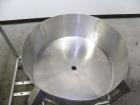 Used Tank, Approximate 40 Gallon, 316 stainless steel, vertical. 32