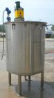 Used Tank, 440 Gallon, 304 Stainless Steel, Vertical. 48