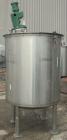 Used Tank, 440 Gallon, 304 Stainless Steel, Vertical. 48
