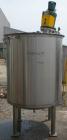 Used Tank, 440 Gallon, 304 Stainless Steel, Vertical. 48