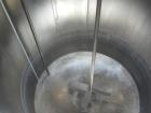 Used Tank, 440 Gallon, 304 Stainless Steel, Vertical. 48