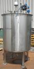 Used Tank, 440 Gallon, 304 Stainless Steel, Vertical. 48
