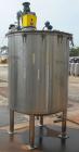 Used Tank, 440 Gallon, 304 Stainless Steel, Vertical. 48