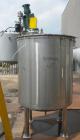 Used Tank, 440 Gallon, 304 Stainless Steel, Vertical. 48