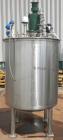 Used Tank, 440 Gallon, 304 Stainless Steel, Vertical. 48