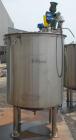 Used Tank, 440 Gallon, 304 Stainless Steel, Vertical. 48