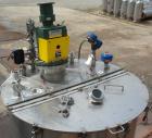 Used Tank, 440 Gallon, 304 Stainless Steel, Vertical. 48