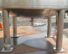 Used Tank, 440 Gallon, 304 Stainless Steel, Vertical. 48