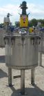 Used Tank, 80 Gallon, 304 Stainless Steel, Vertical. 30