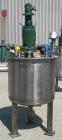 Used- Tank, 80 Gallon, 304 Stainless Steel, Vertical. 30