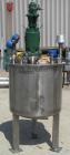 Used Tank, 80 Gallon, 304 Stainless Steel, Vertical. 30