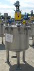 Used Tank, 80 Gallon, 304 Stainless Steel, Vertical. 30