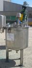 Used Tank, 80 Gallon, 304 Stainless Steel, Vertical. 30
