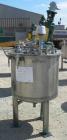 Used Tank, 80 Gallon, 304 Stainless Steel, Vertical. 30