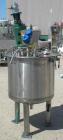 Used Tank, 80 Gallon, 304 Stainless Steel, Vertical. 30