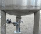 Used Tank, 80 Gallon, 304 Stainless Steel, Vertical. 30