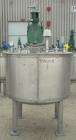 Used Tank, 250 Gallon, 304 Stainless Steel, Vertical. 48