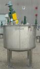 Used Tank, 250 Gallon, 304 Stainless Steel, Vertical. 48