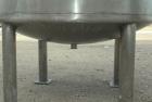 Used Tank, 250 Gallon, 304 Stainless Steel, Vertical. 48