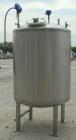 Used Tank, 440 Gallon, 304 Stainless Steel, Vertical. 48