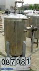 Used Tank, 75 Gallon, 316 Stainless Steel, Vertical. 24