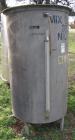 Used- Tank, 260 Gallon, Stainless Steel, Vertical. 35